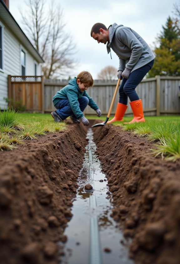 diy drainage solutions experiment