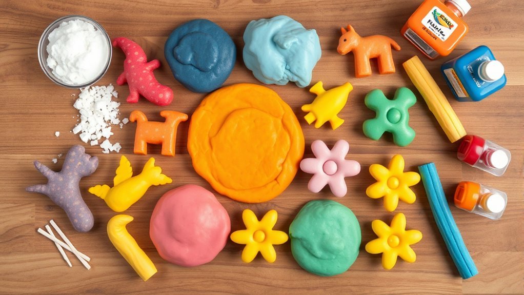 diy playdough sculpture fun