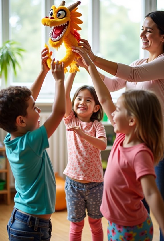 dragon and lion dance activities