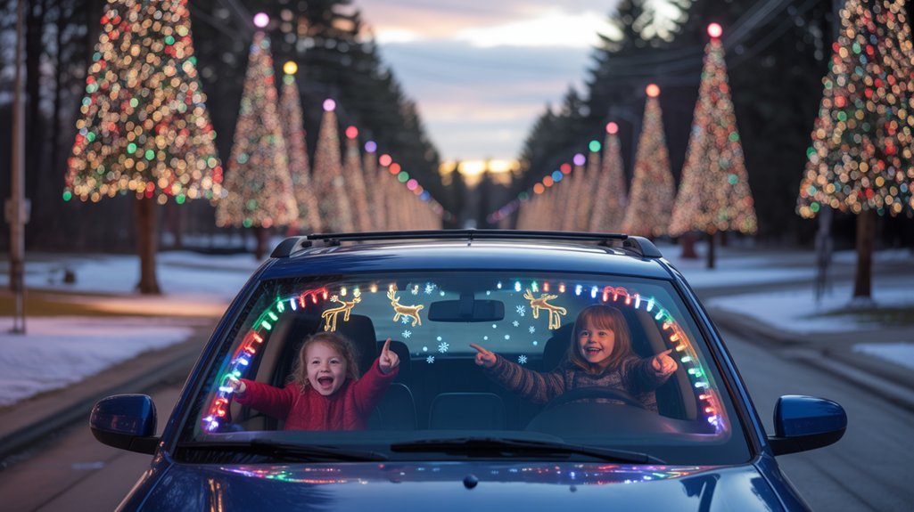drive through holiday bingo fun