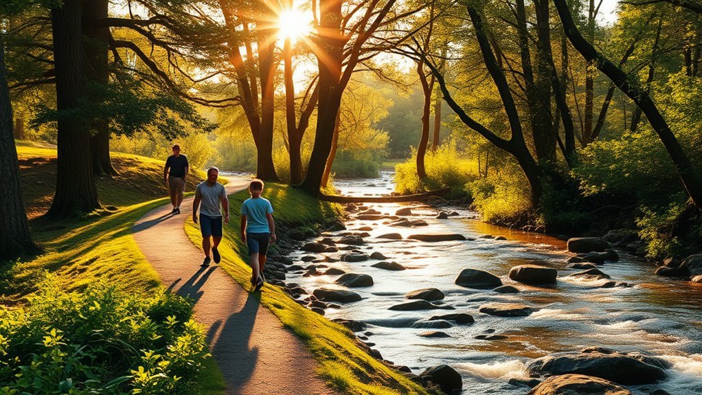 dynamic riverside family photography