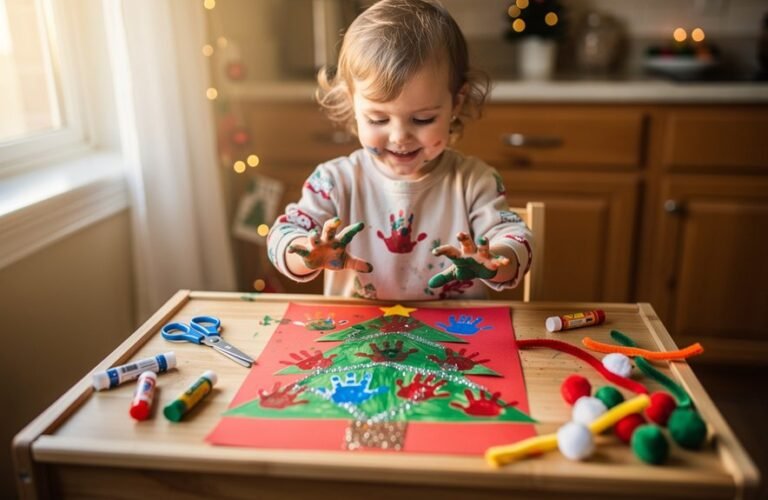 easy christmas crafts toddlers