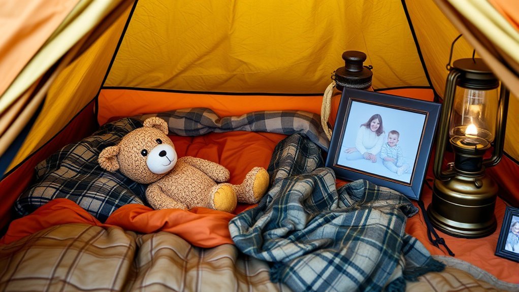 emotional comfort through familiar items