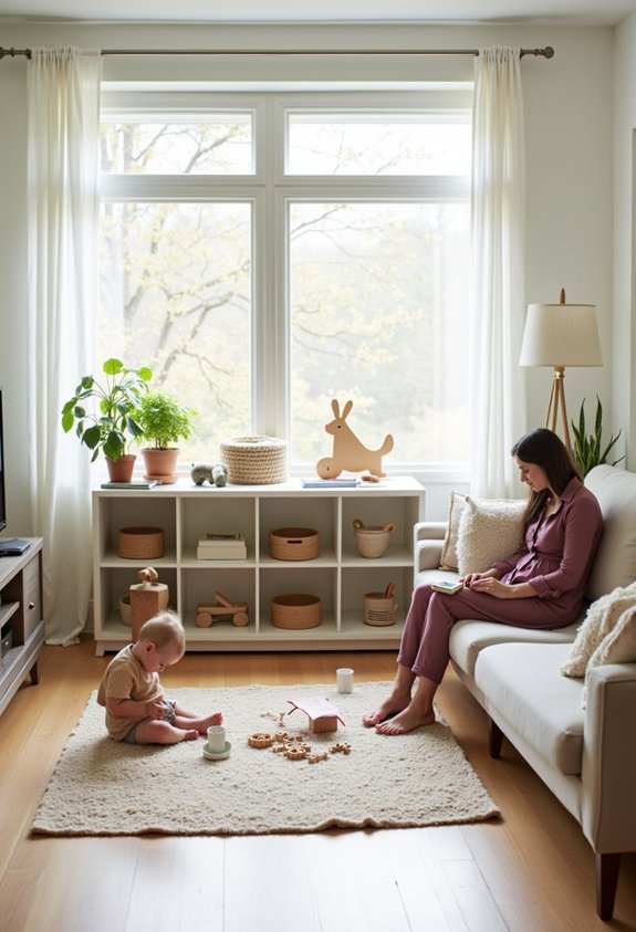 encourage independent imaginative play