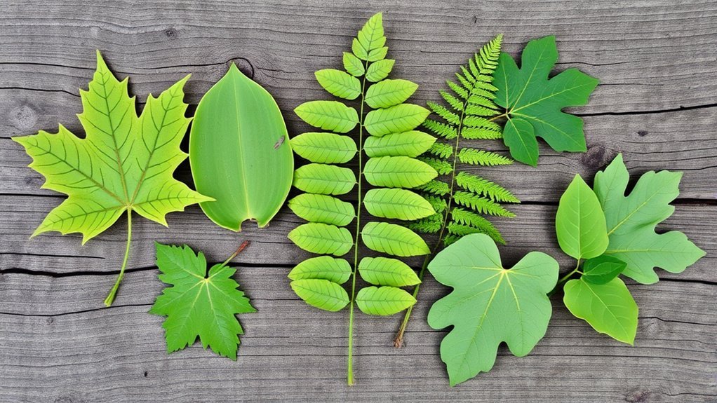 explore diverse leaf types
