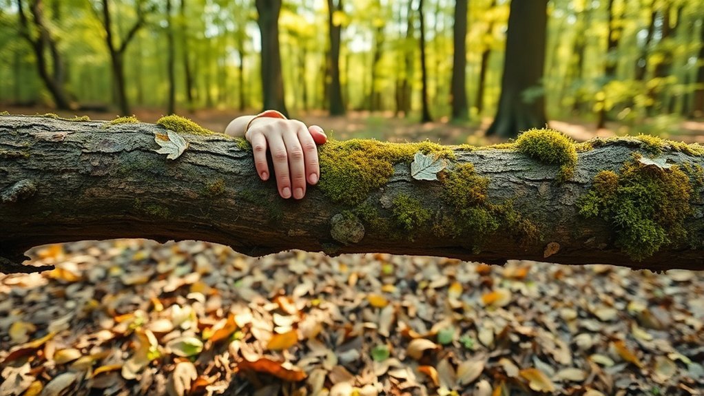 fallen branch creative exploration