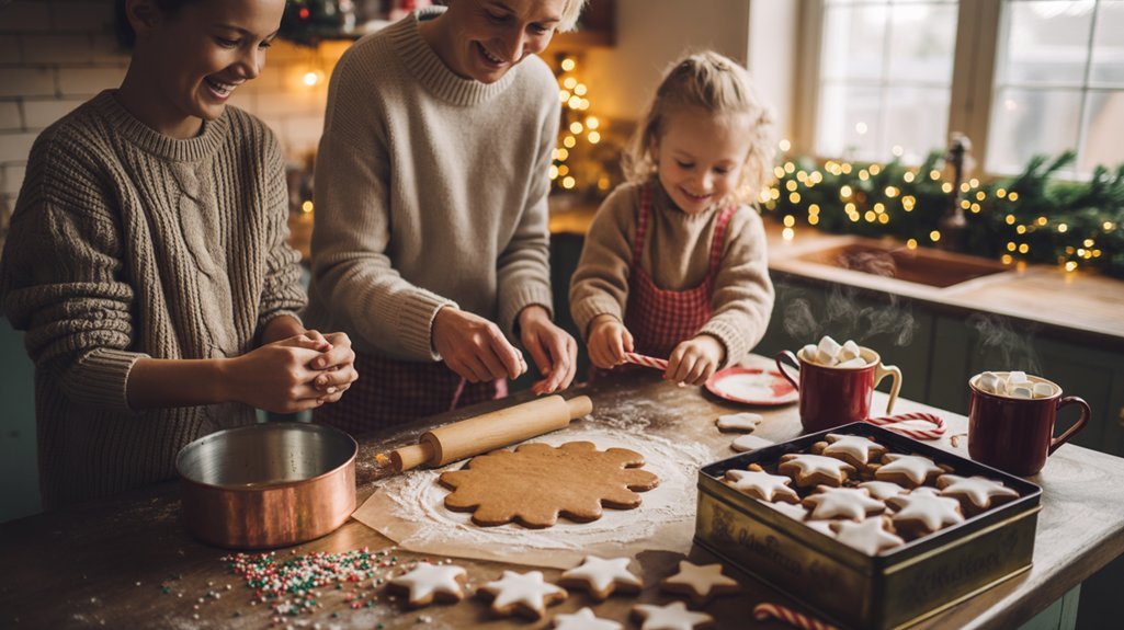 family baking brings joy