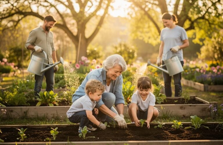 family bonding through volunteering