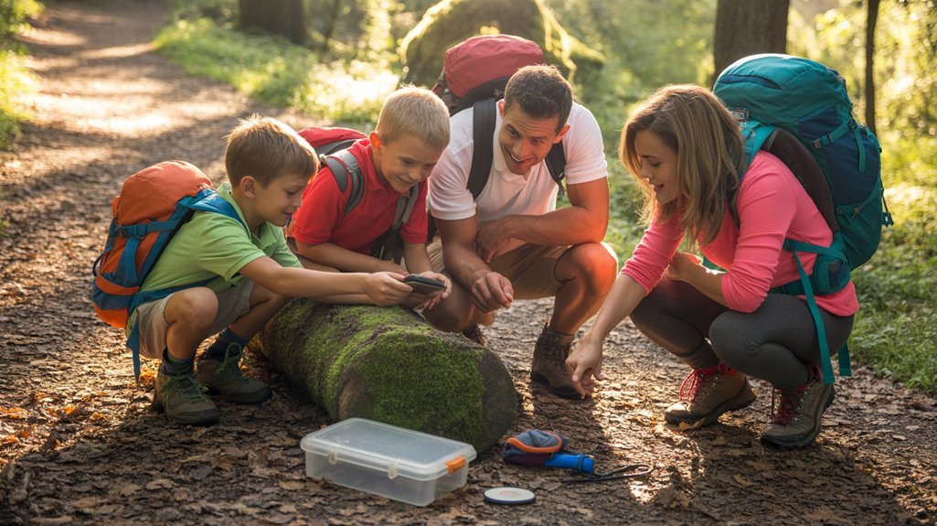 family friendly geocaching adventures