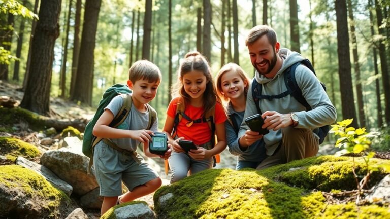family friendly geocaching adventures