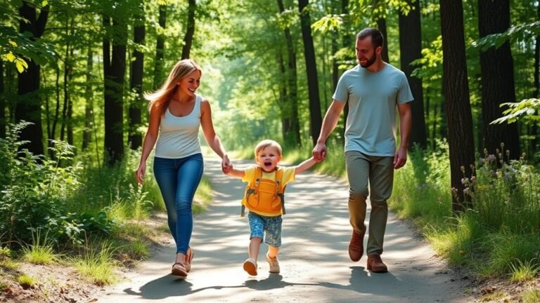family friendly hiking trails