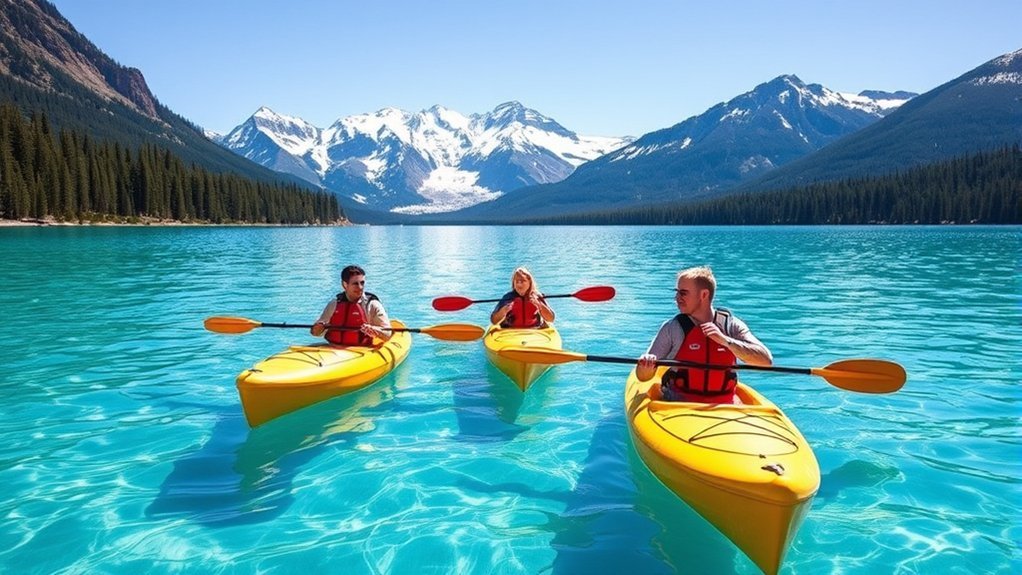 family friendly kayaking adventure