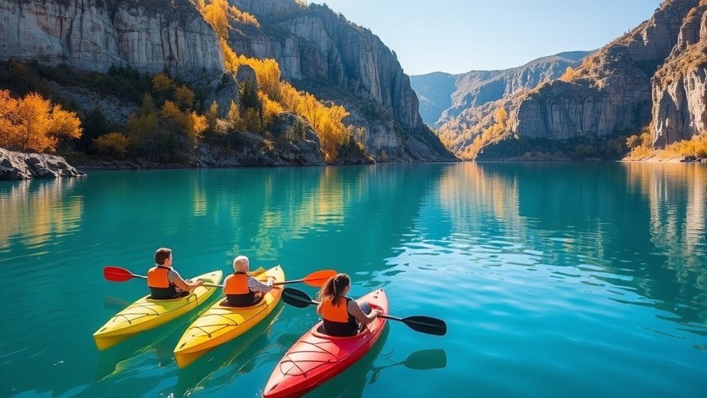 family friendly kayaking adventure