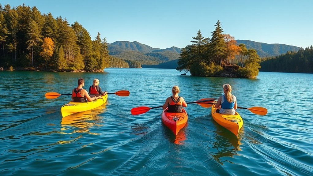 family friendly kayaking adventures await