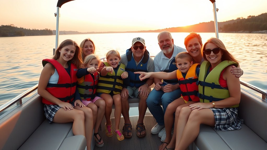 family friendly pontoon adventures
