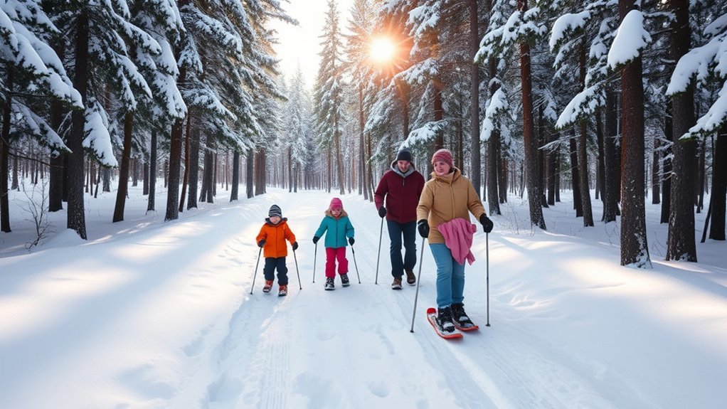 family friendly winter adventures