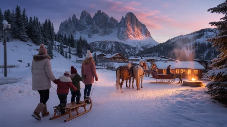 family friendly winter getaways