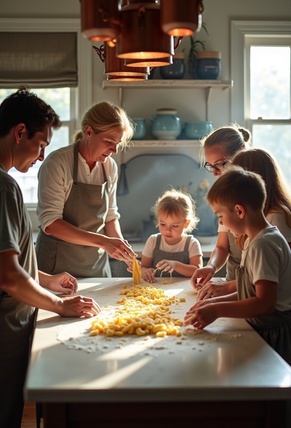family fun in cooking