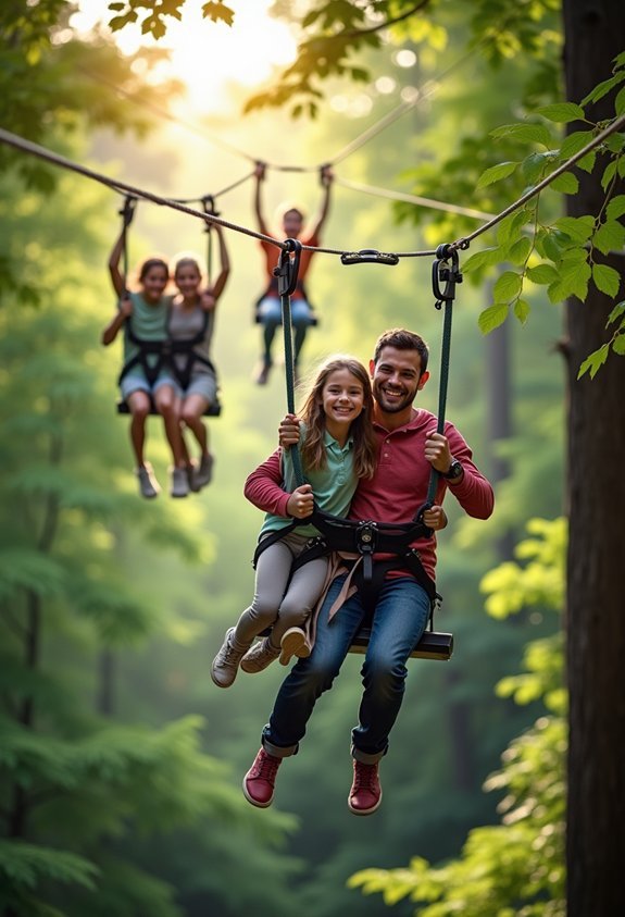 family fun in treetops