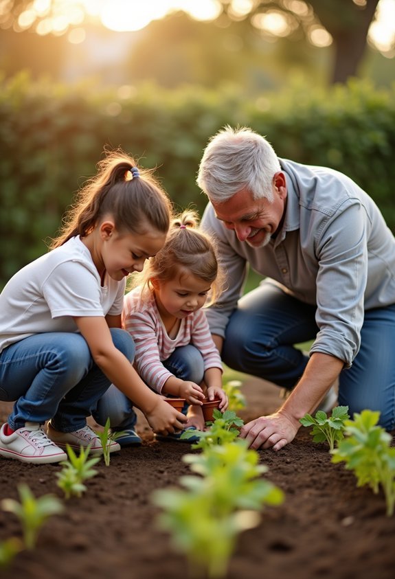 family garden project fun