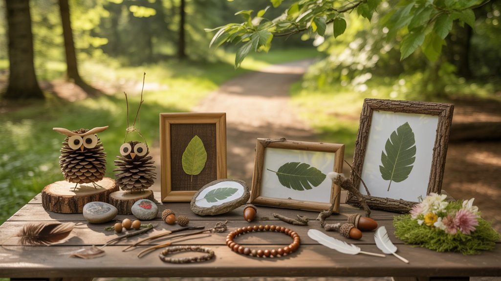 family hikes nature crafts