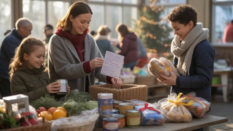 family oriented holiday service projects