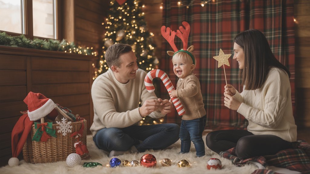 family photo booth fun