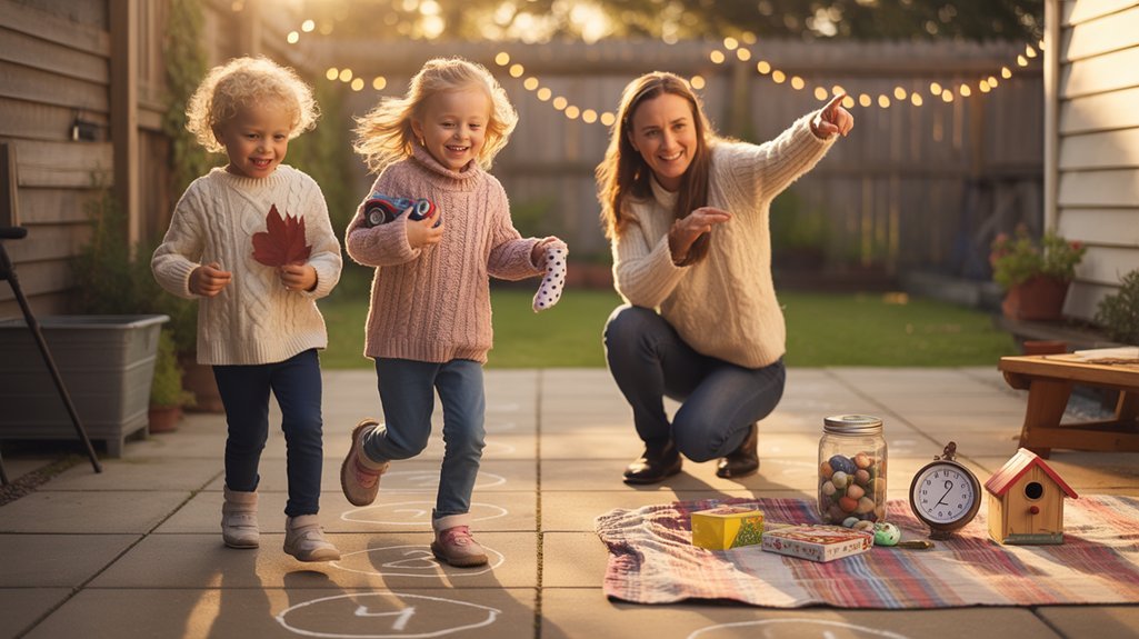 family photo scavenger hunt