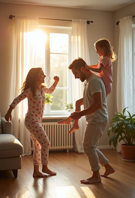 family weekend dance parties