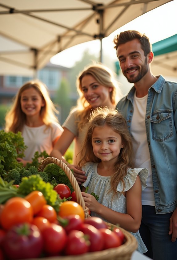 farmers market family tradition