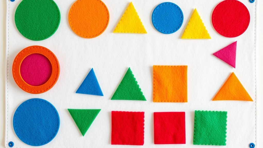 felt shape busy board
