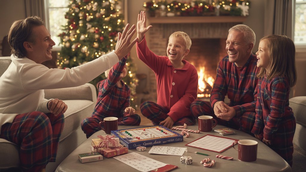 festive family game night