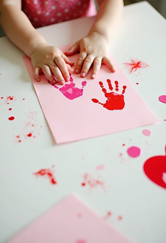 fingerprint heart card activity