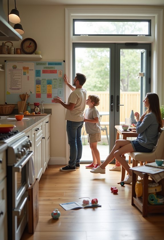 flexible family daily rhythm