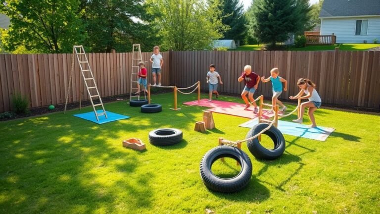 fun backyard obstacle courses