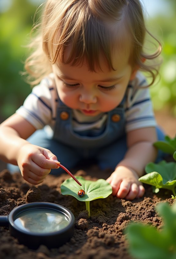 garden creature exploration adventure