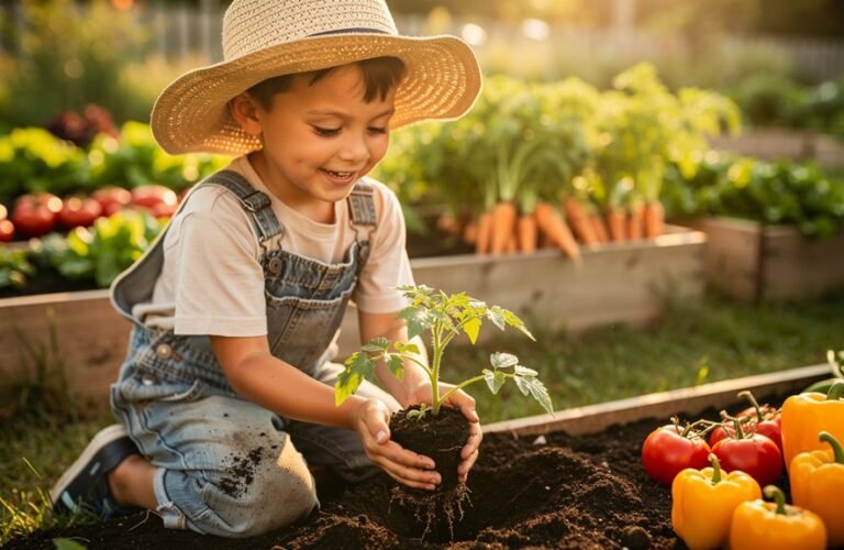gardening fosters children s joy
