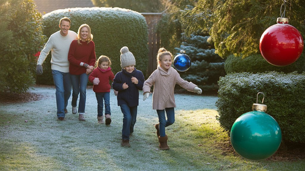 giant ornament scavenger hunt