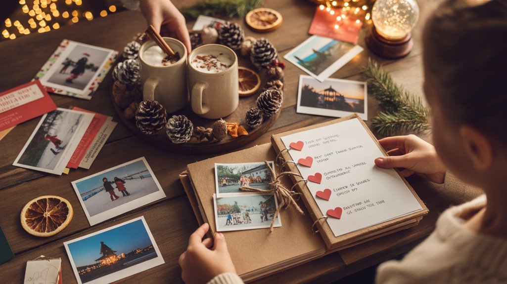 gratitude letters and scrapbook