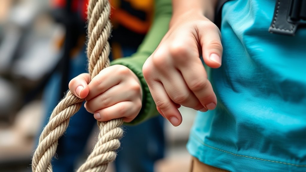 grip strength ensures safety