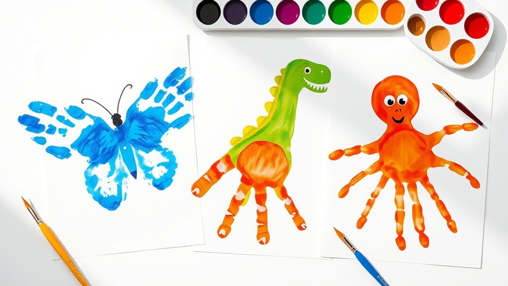 handprint animal evolution project