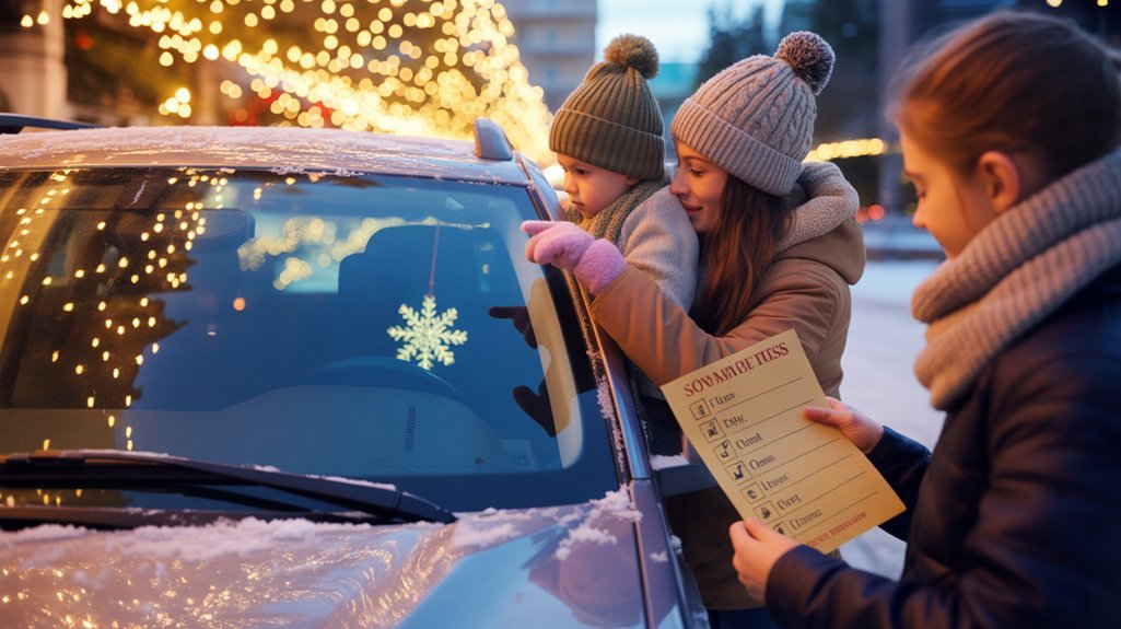 holiday lights scavenger hunt