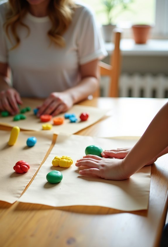 homemade playdough creative fun