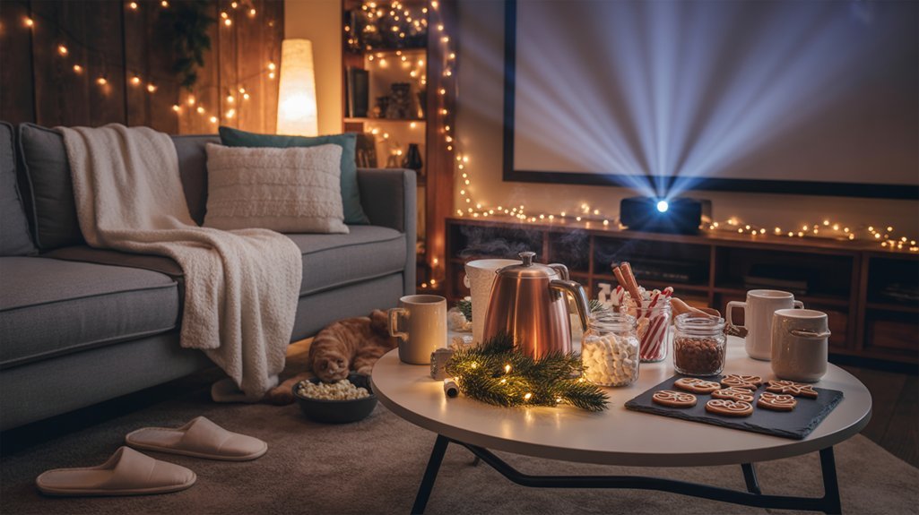 hot cocoa toppings setup