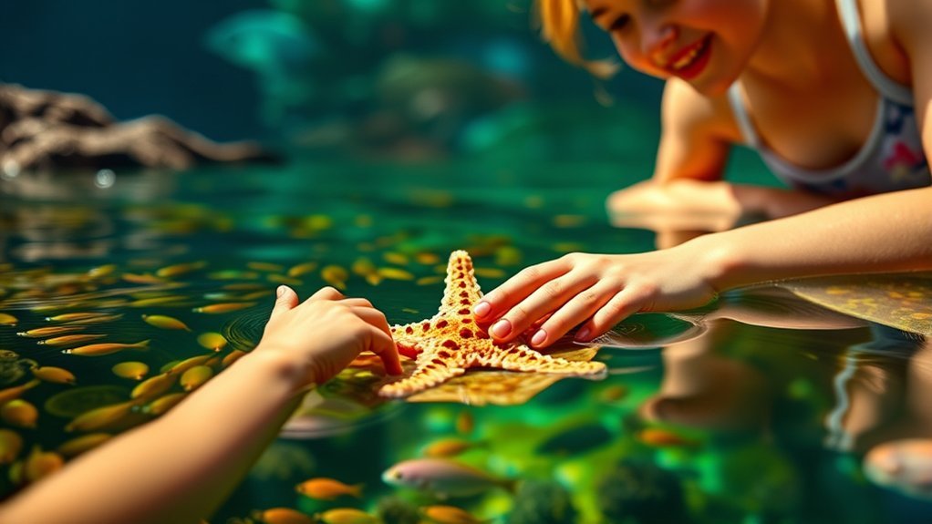 interactive marine life encounters