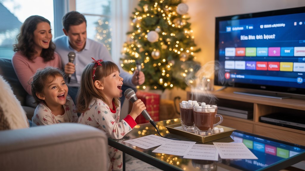 joyful christmas carol karaoke