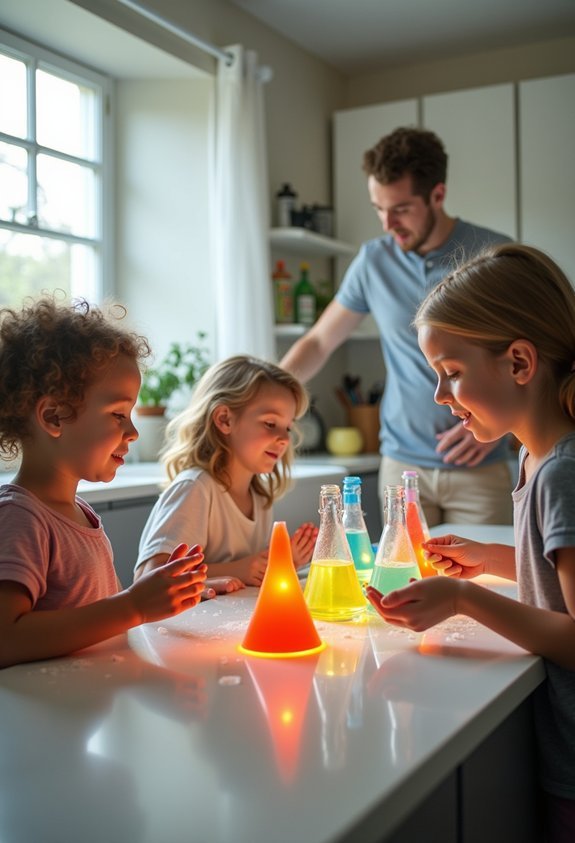 kitchen experiments with kids