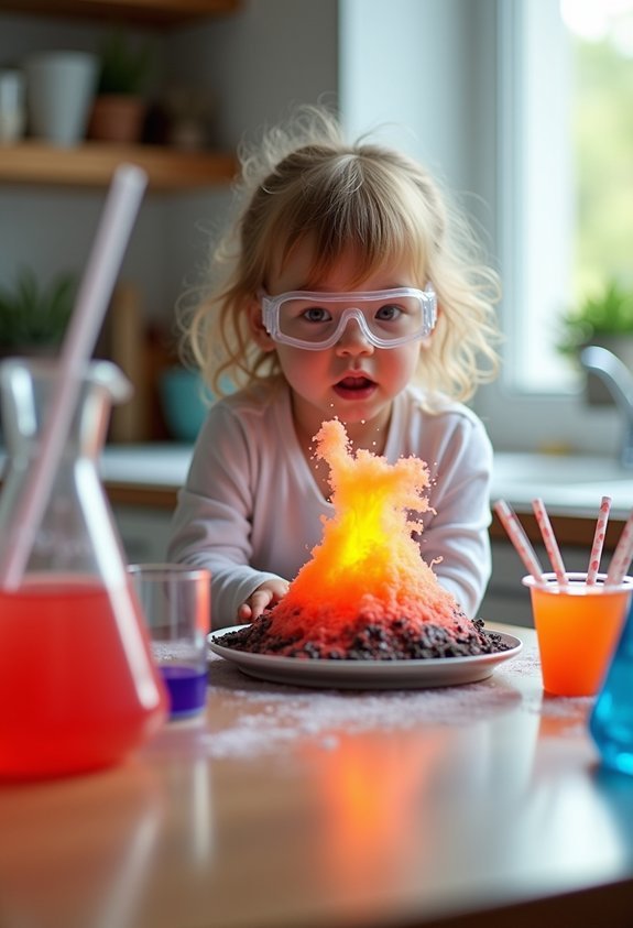 kitchen science experiments at home