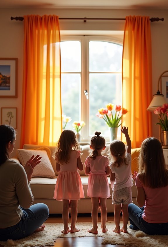 living room talent show