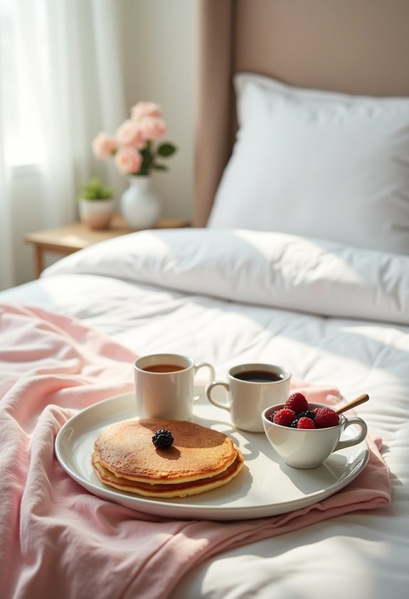 luxury breakfast presentation tips